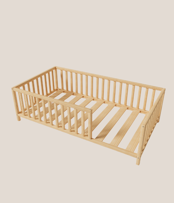 Letto Montessori per bambini con gambe