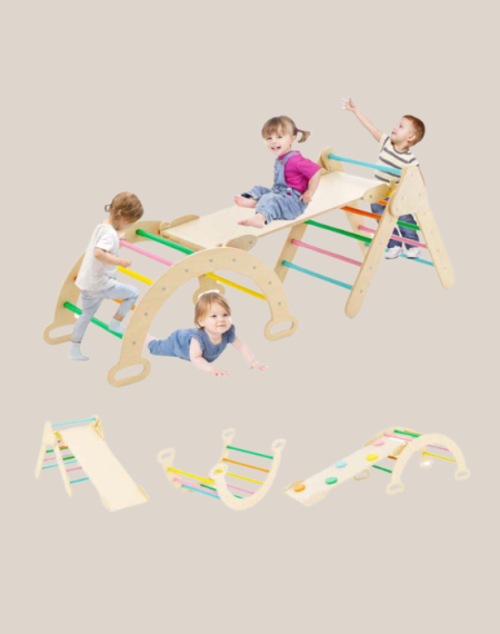 Montessori teaches children the jungle gym