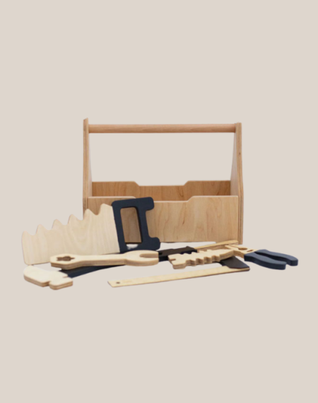 Wooden Toy Tool Box