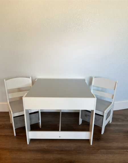 Kids Table Chair Set for Study and Play