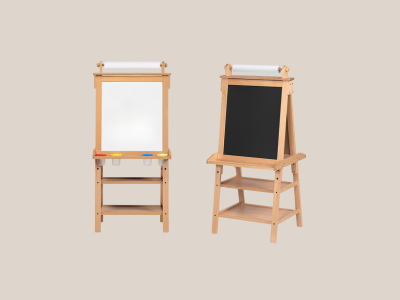 Custom Kids Chalkboard Easel