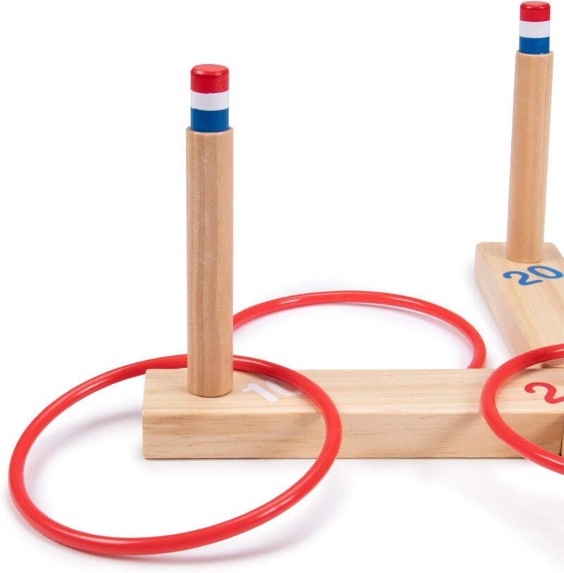 wooden ring toss games